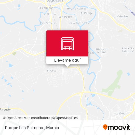 Mapa Parque Las Palmeras