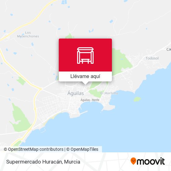 Mapa Supermercado Huracán