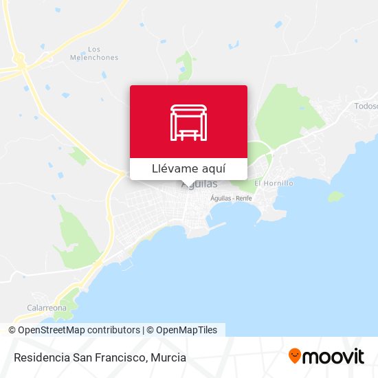 Mapa Residencia San Francisco