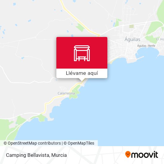 Mapa Camping Bellavista
