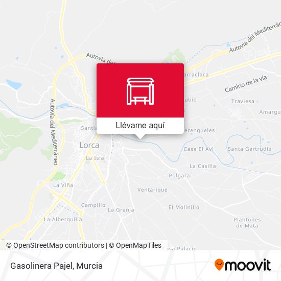 Mapa Gasolinera Pajel