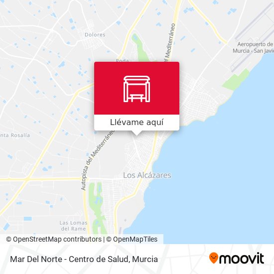 Mapa Mar Del Norte - Centro de Salud