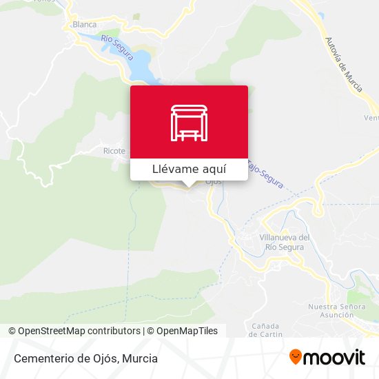 Mapa Cementerio de Ojós