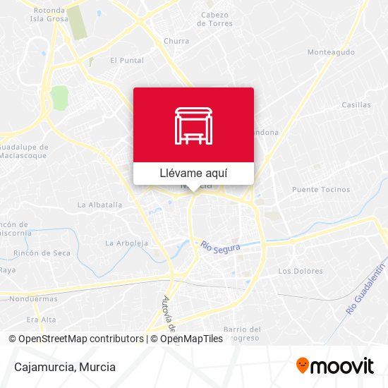 Mapa Cajamurcia