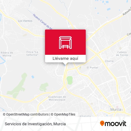 Mapa Servicios de Investigación