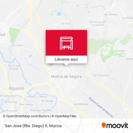 Mapa San Jose (Rte. Diego) II