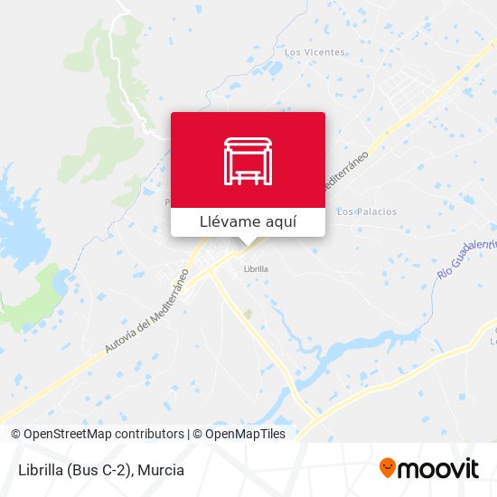 Mapa Librilla (Bus C-2)