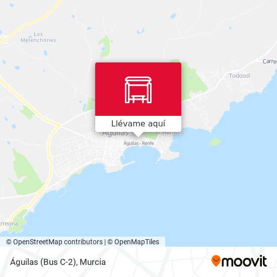 Mapa Águilas (Bus C-2)