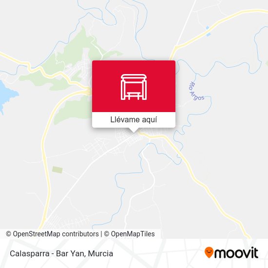 Mapa Calasparra - Bar Yan