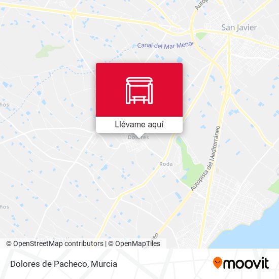 Mapa Dolores de Pacheco