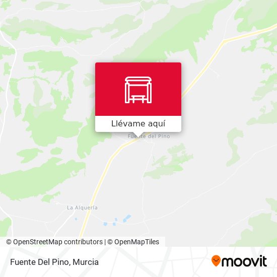 Mapa Fuente Del Pino