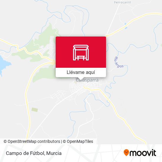 Mapa Campo de Fútbol