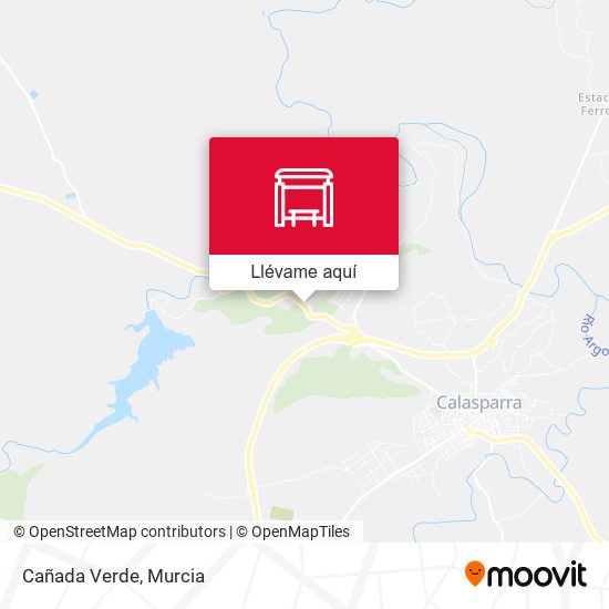 Mapa Cañada Verde