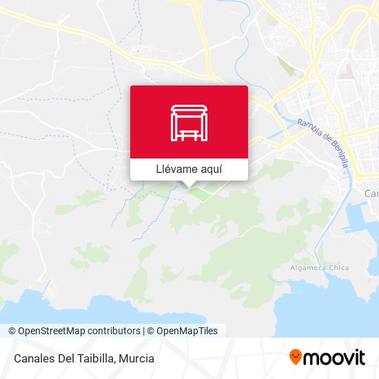 Mapa Canales Del Taibilla