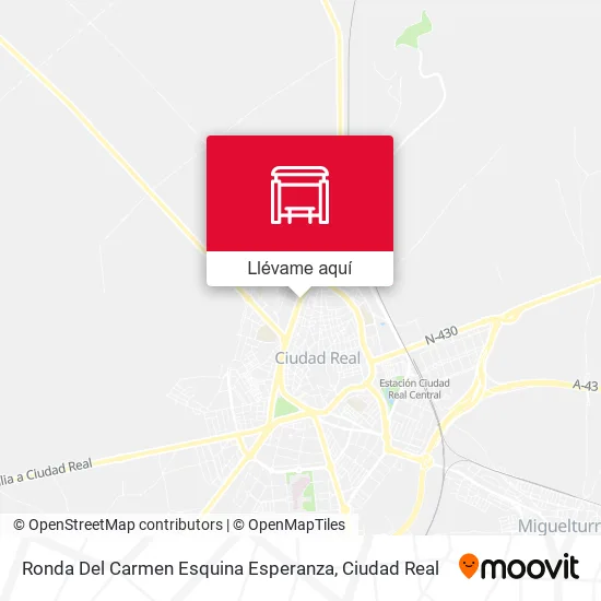 Mapa Ronda Del Carmen Esquina Esperanza