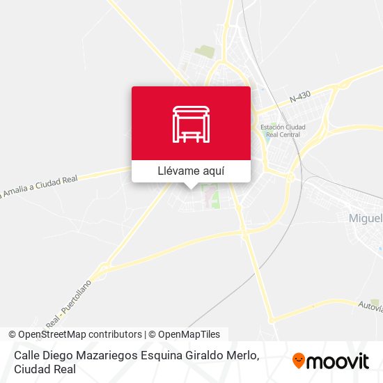 Mapa Calle Diego Mazariegos Esquina Giraldo Merlo