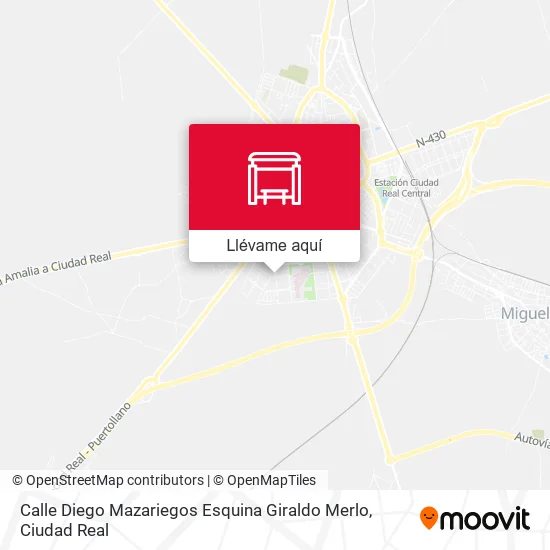 Mapa Calle Diego Mazariegos Esquina Giraldo Merlo