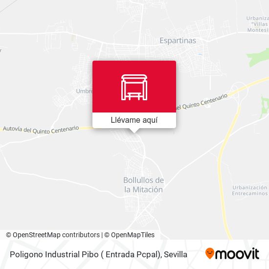 Mapa Poligono Industrial Pibo ( Entrada Pcpal)