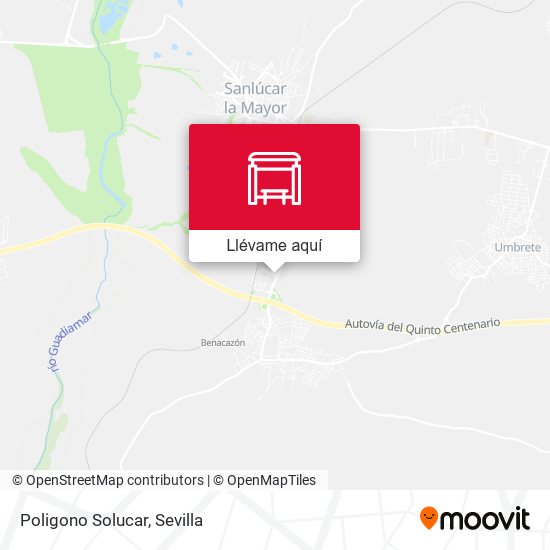 Mapa Poligono Solucar