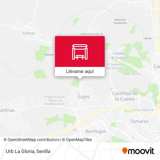 Mapa Urb La Gloria