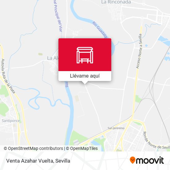 Mapa Venta Azahar Vuelta