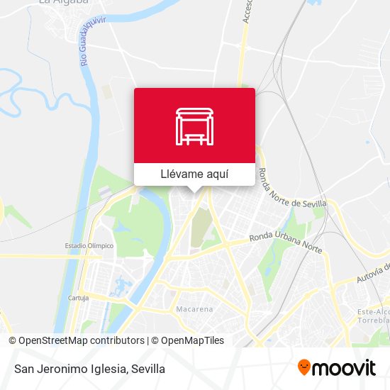 Mapa San Jeronimo Iglesia