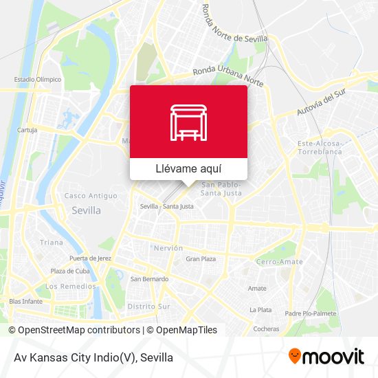 Mapa Av Kansas City Indio(V)