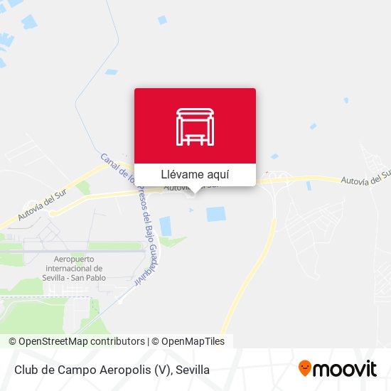 Mapa Club de Campo Aeropolis (V)