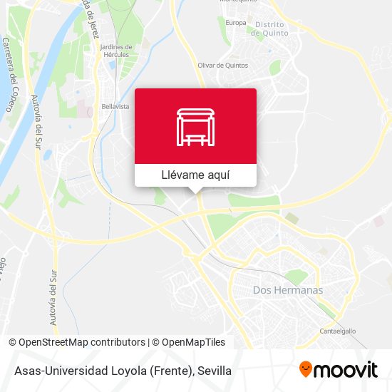 Mapa Asas-Universidad Loyola (Frente)