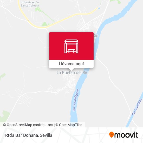 Mapa Rtda Bar Donana
