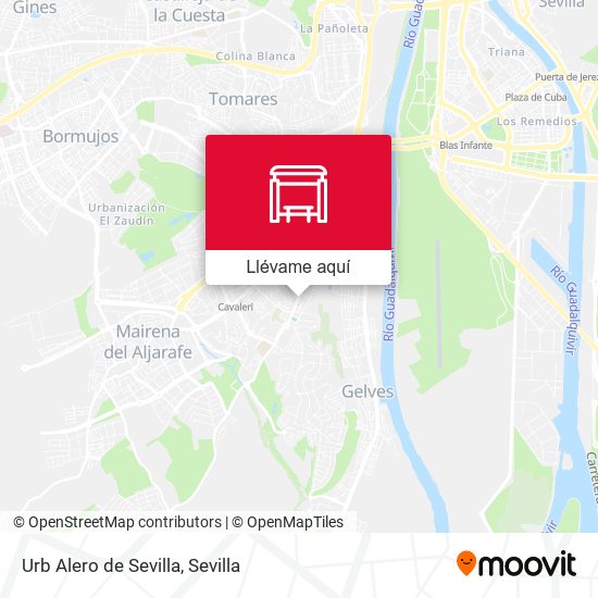 Mapa Urb Alero de Sevilla
