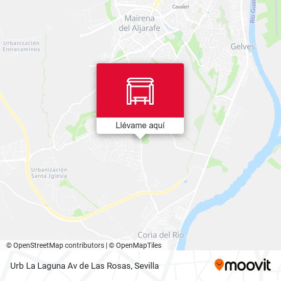 Mapa Urb La Laguna Av de Las Rosas