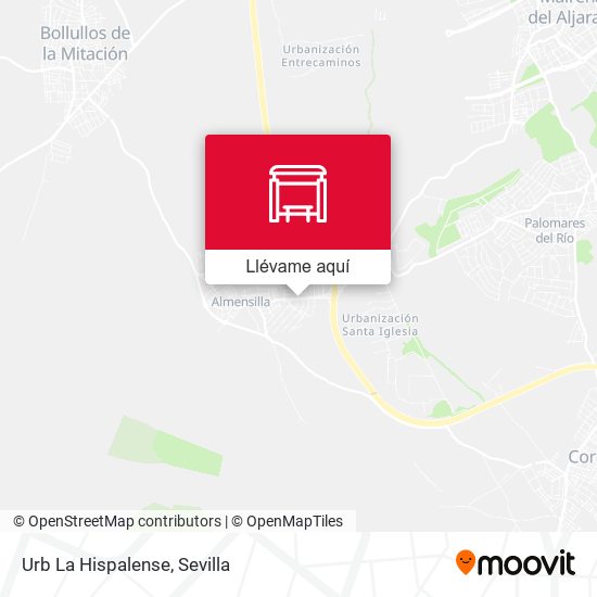 Mapa Urb La Hispalense