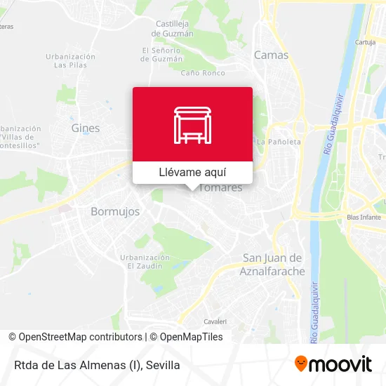 Mapa Rtda de Las Almenas (I)