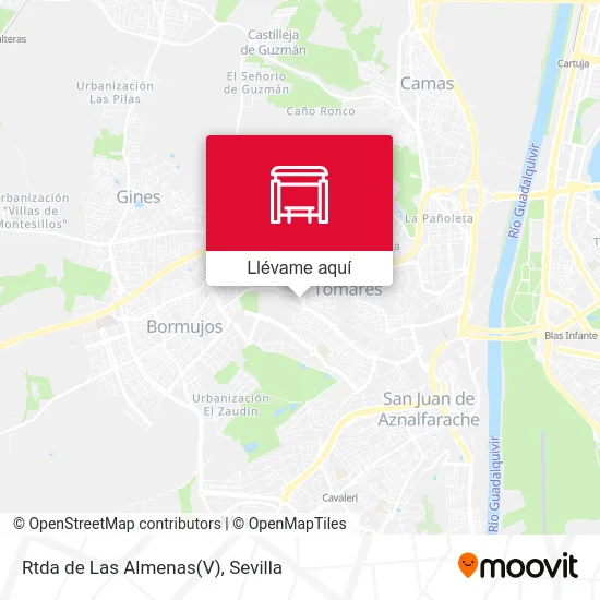 Mapa Rtda de Las Almenas(V)