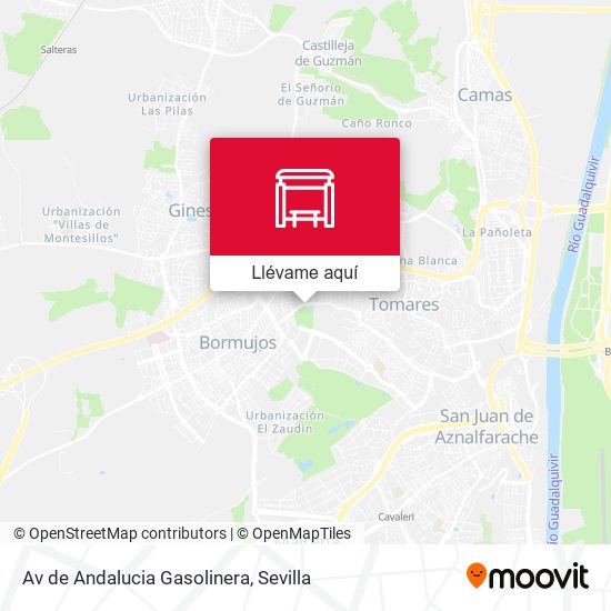 Mapa Av de Andalucia Gasolinera