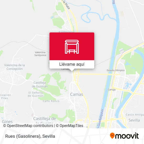 Mapa Rues (Gasolinera)