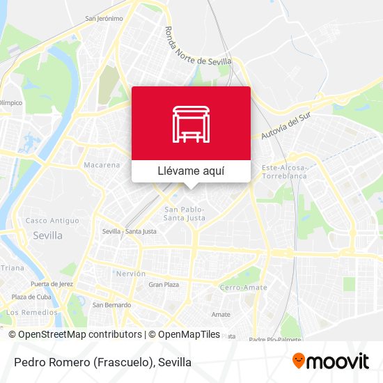 Mapa Pedro Romero (Frascuelo)
