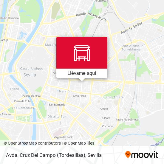 Mapa Avda. Cruz Del Campo (Tordesillas)