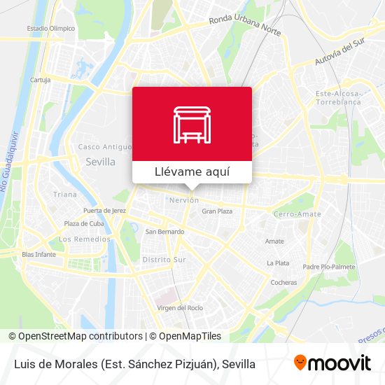 Mapa Luis de Morales (Est. Sánchez Pizjuán)