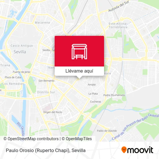 Mapa Paulo Orosio (Ruperto Chapi)