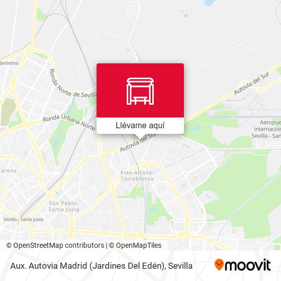Mapa Aux. Autovia Madrid (Jardines Del Edén)