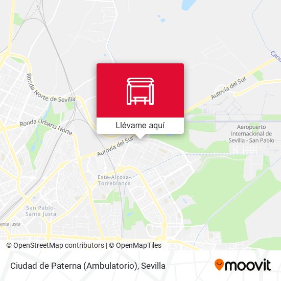 Mapa Ciudad de Paterna (Ambulatorio)