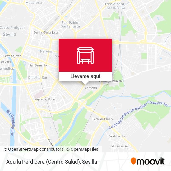 Mapa Águila Perdicera (Centro Salud)