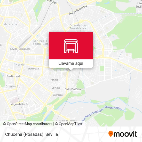 Mapa Chucena (Posadas)