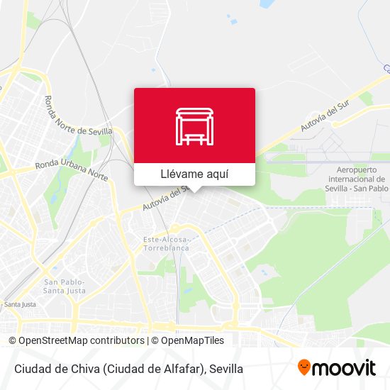 Mapa Ciudad de Chiva (Ciudad de Alfafar)