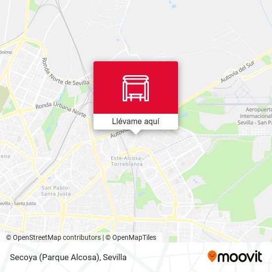 Mapa Secoya (Parque Alcosa)