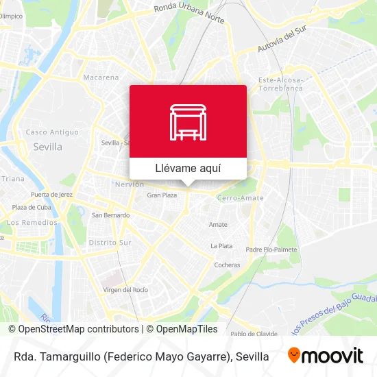 Mapa Rda. Tamarguillo (Federico Mayo Gayarre)