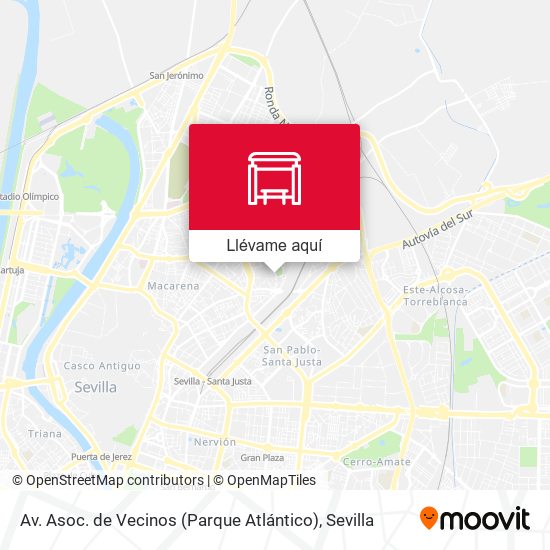 Mapa Av. Asoc. de Vecinos (Parque Atlántico)