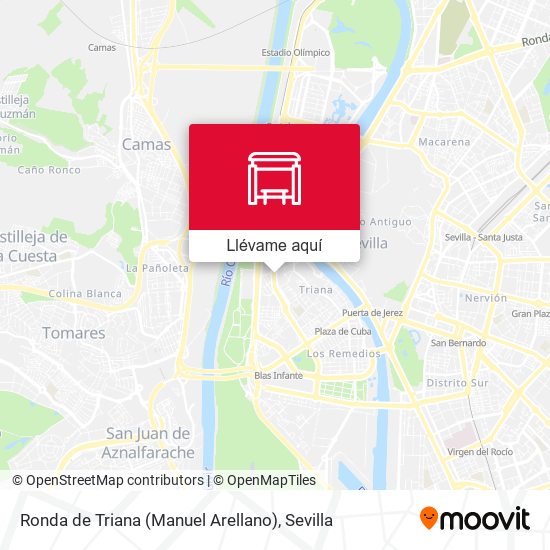 Mapa Ronda de Triana (Manuel Arellano)